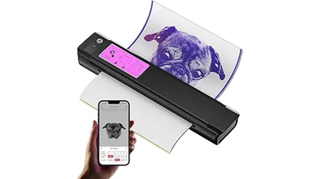 wireless tattoo stencil printer