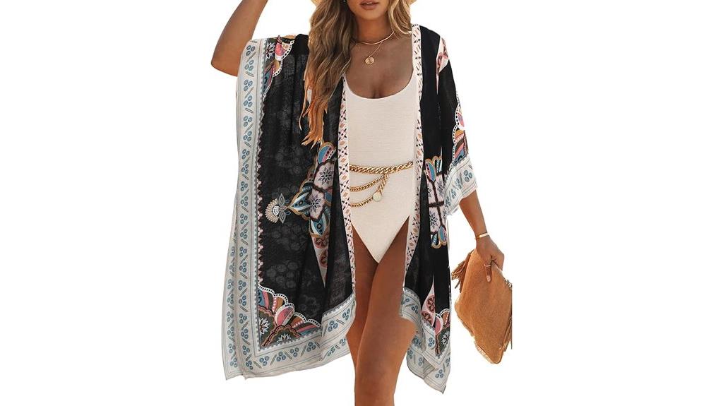 women s casual swimsuit kimono