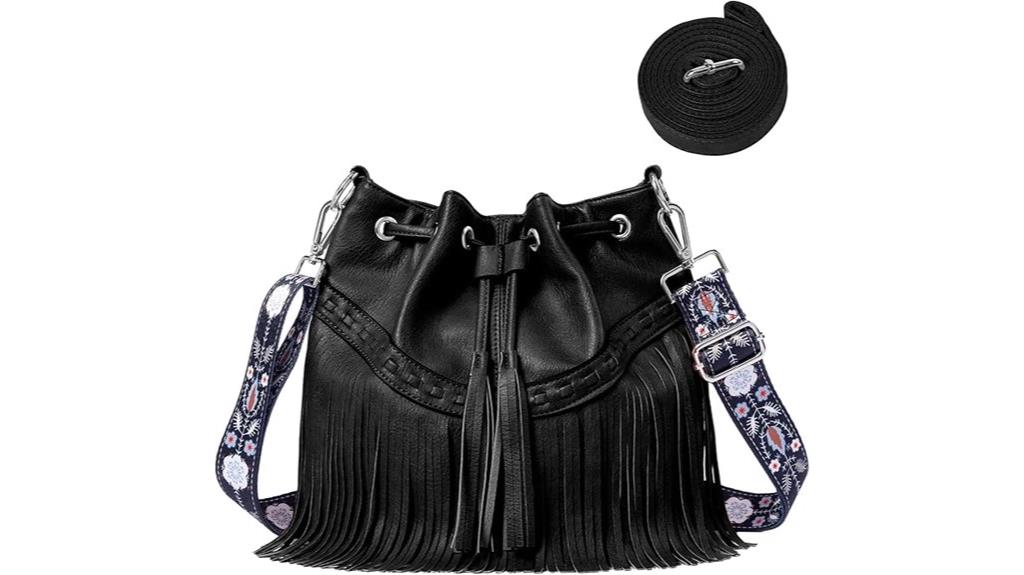 women s fringe hobo bag