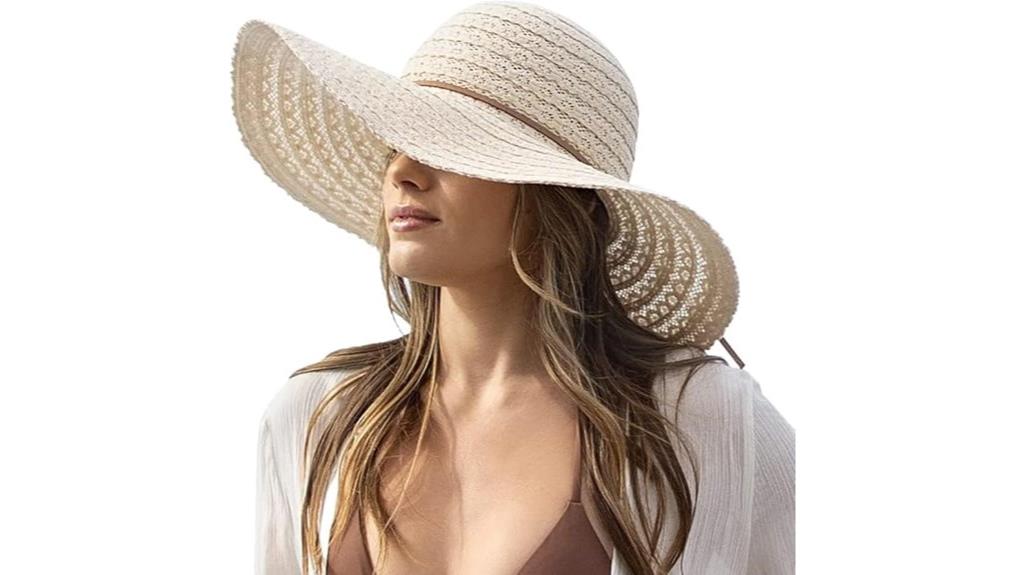 women s wide brim sun hat