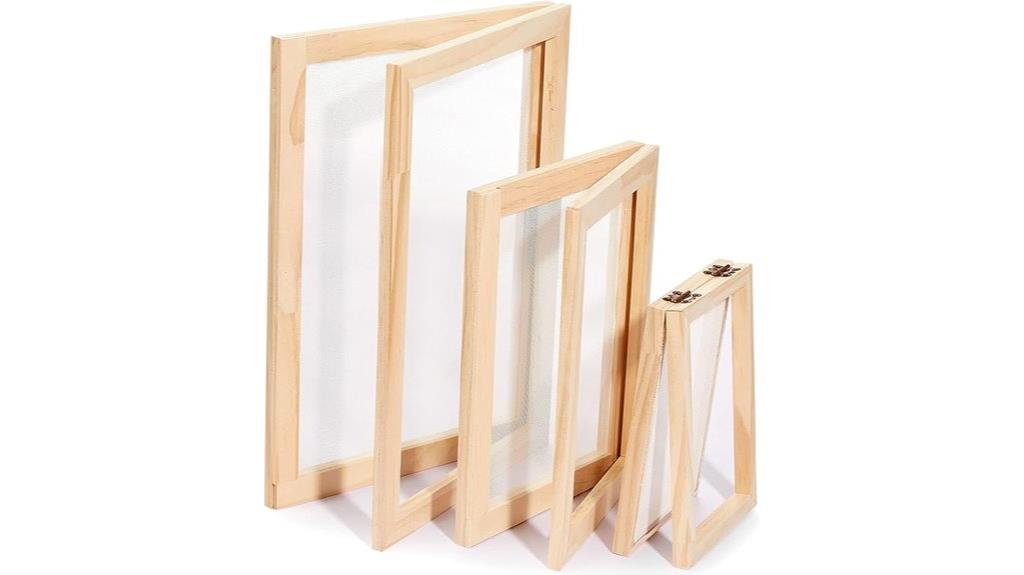 wooden paper screen kit