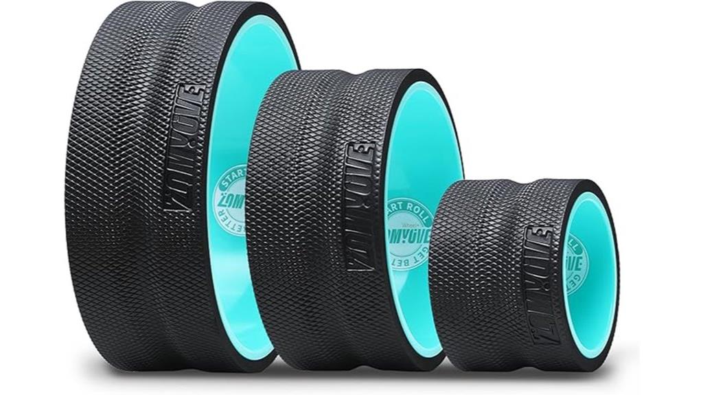 yoga wheel back pain