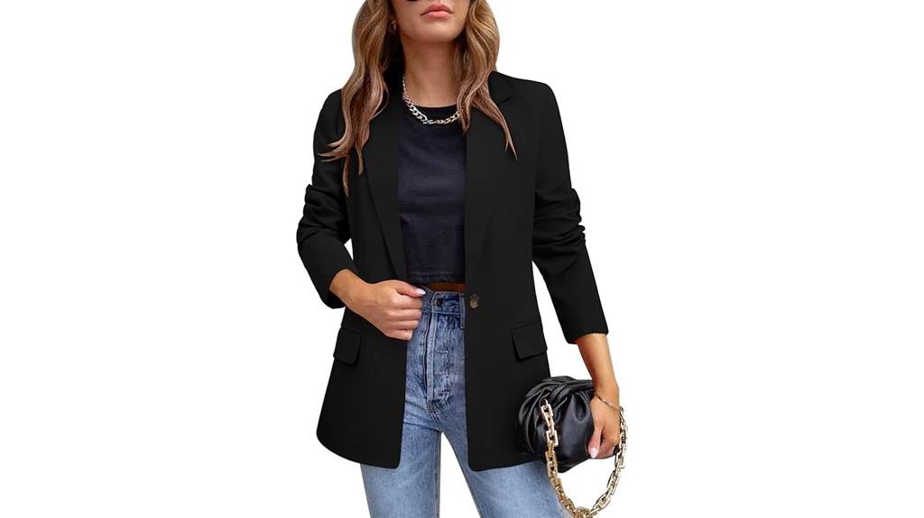 casual women s open front blazer