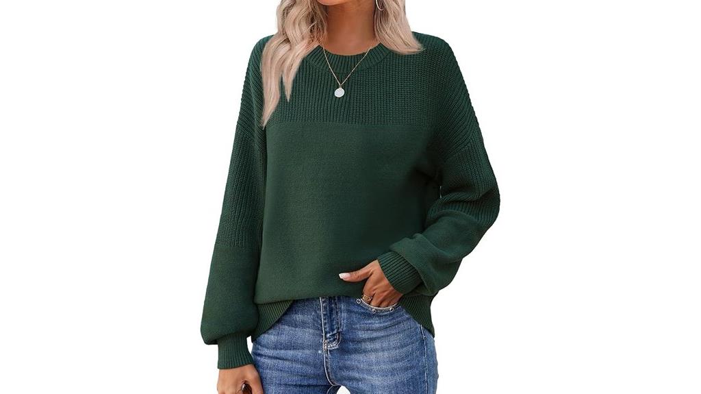 fall chunky knit sweater