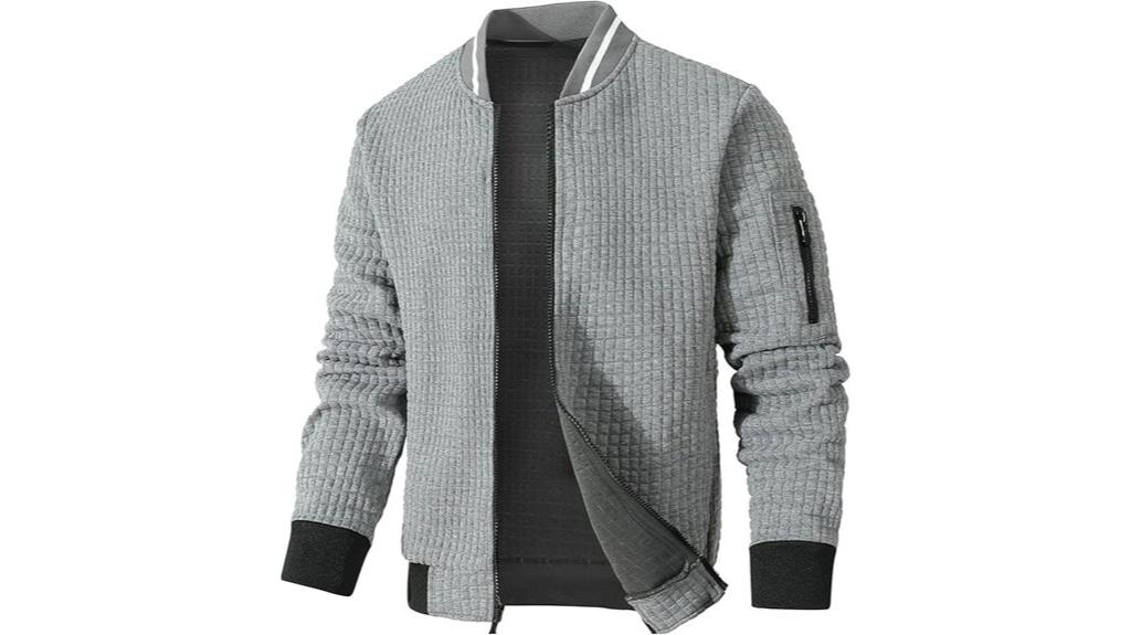 men s casual bomber jacket