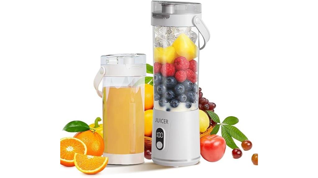 portable white juicer
