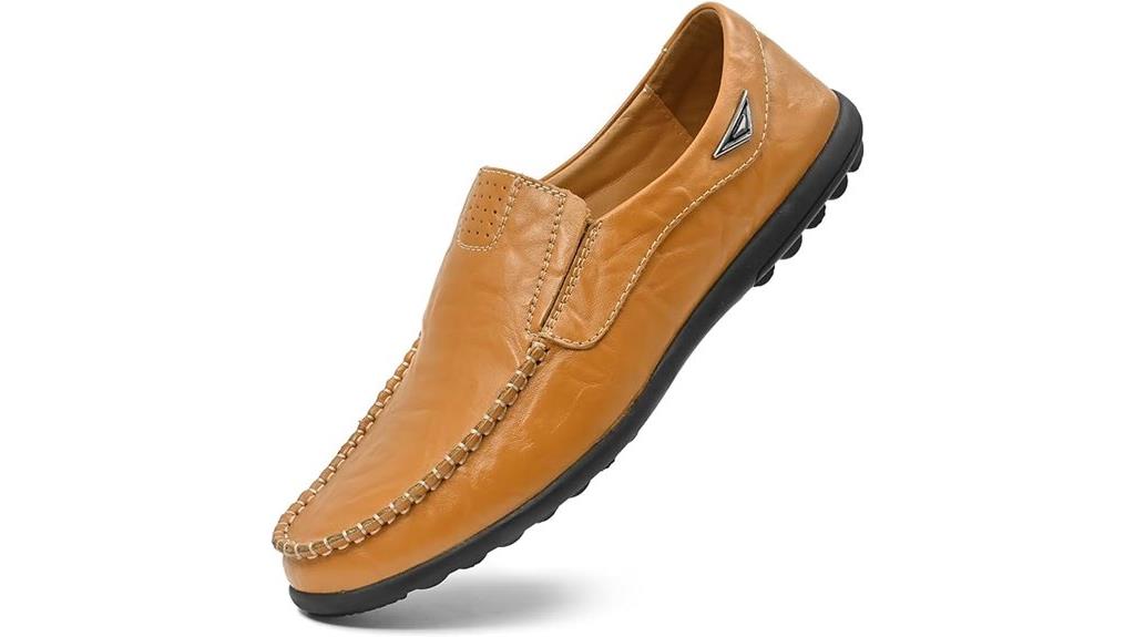 premium genuine leather loafers