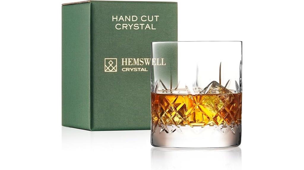 single old fashioned glass