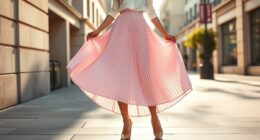 stylish comfortable midi skirts