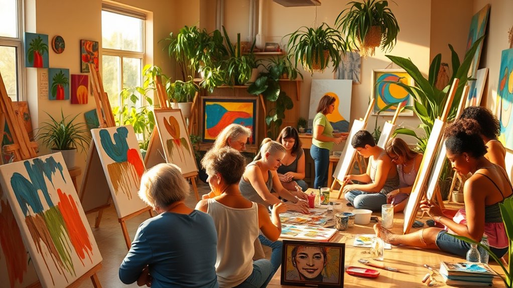 art boosts mental well being