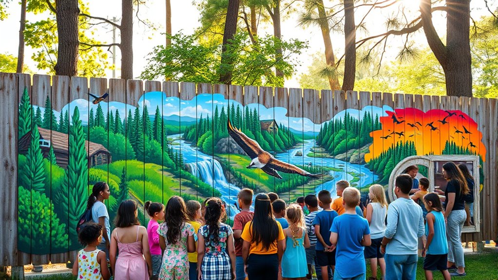 art promotes sustainable community