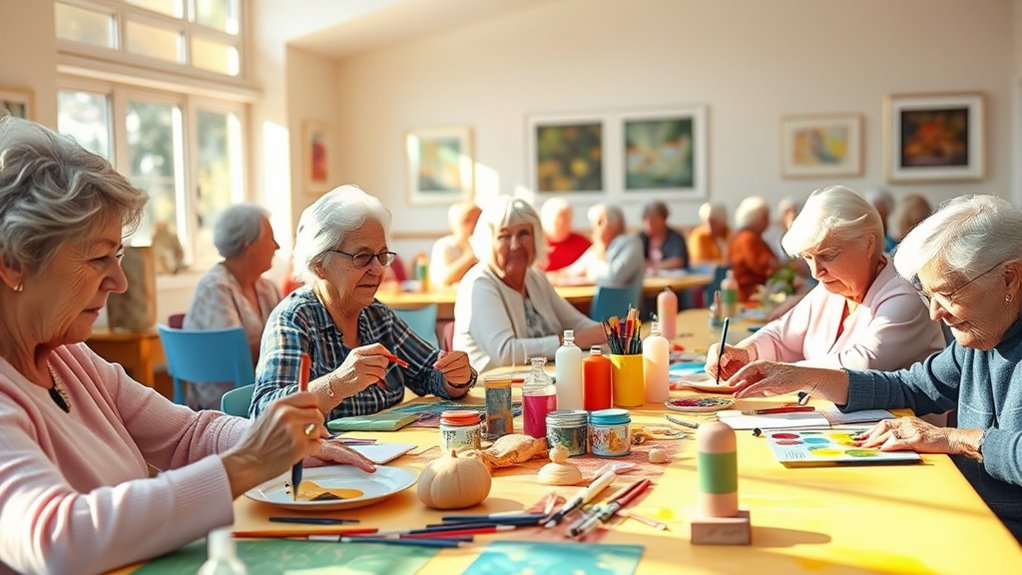 art therapy improves senior cognition
