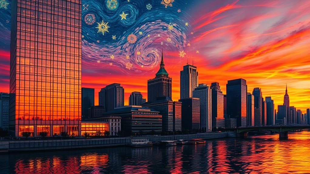 artistic style fusion technique