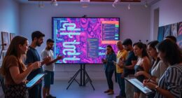 artists collaborating with algorithms