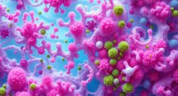 bacteria and fungi artwork