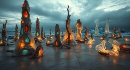 climate art installations awareness