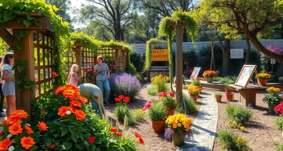 creative community garden art