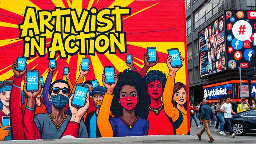 digital art amplifies social activism