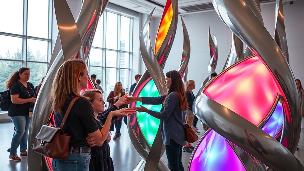 engaging viewers in art