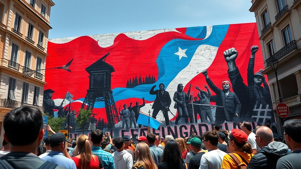 historical protest art evolution