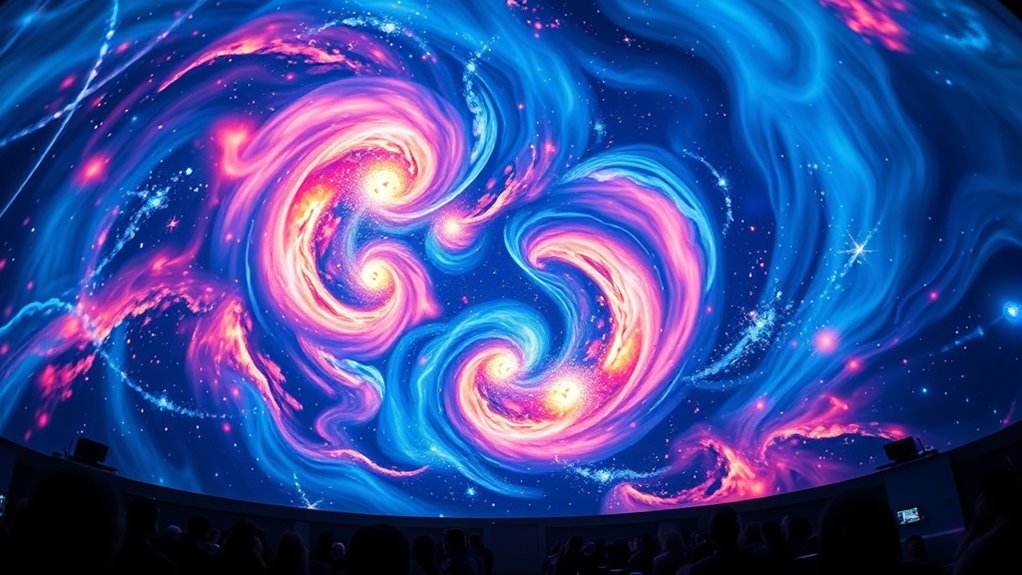 immersive 360 degree projections