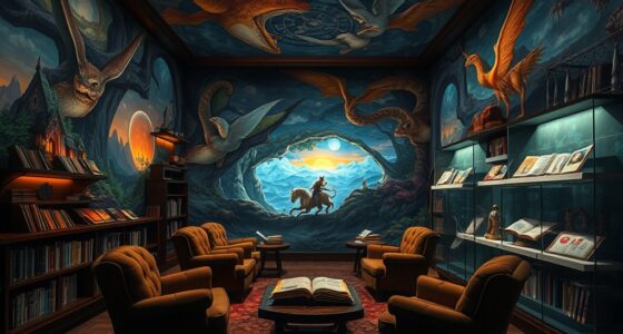 interactive literary art exhibits