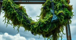 living media pollution art