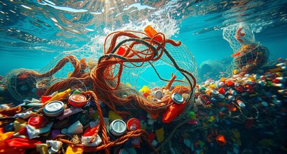 marine pollution inspired art