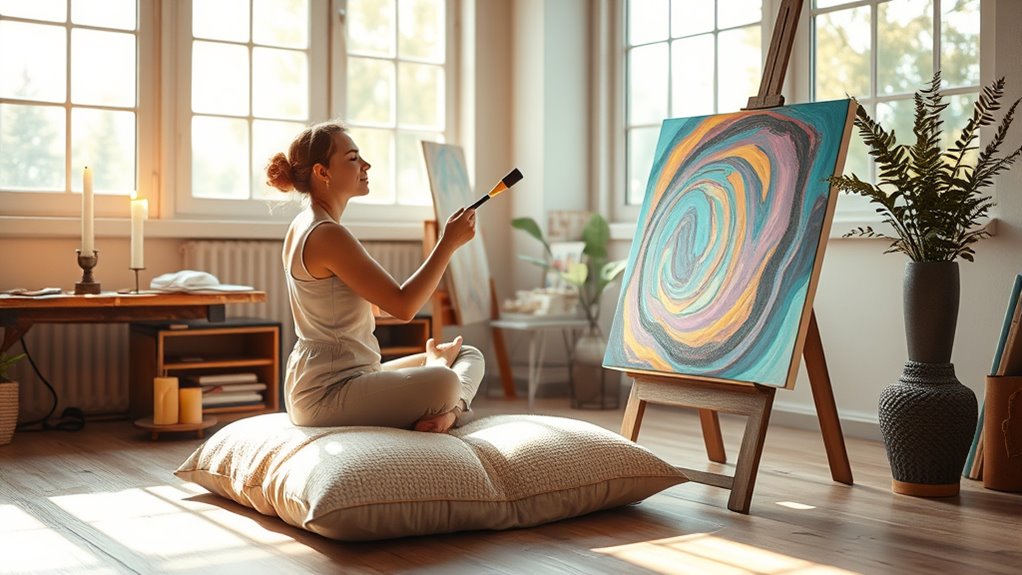 mindfulness enhances creative practices