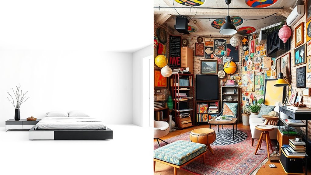 minimalism versus maximalism choices