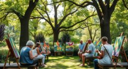 nature inspired art therapy