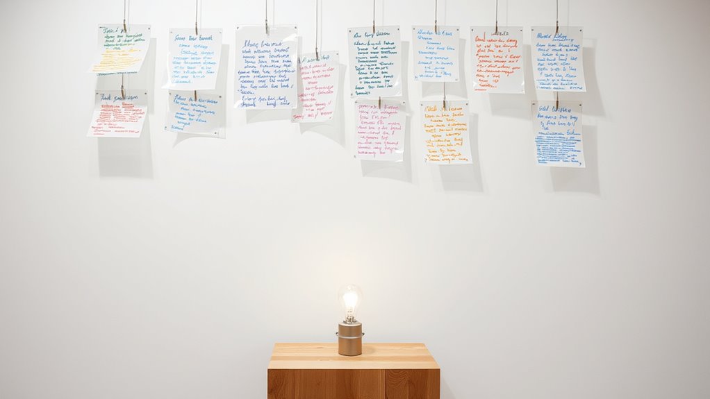 prioritize ideas over art