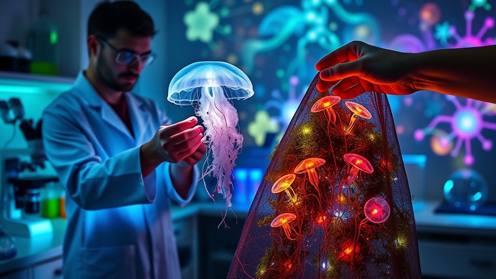 scientists and artists collaborate