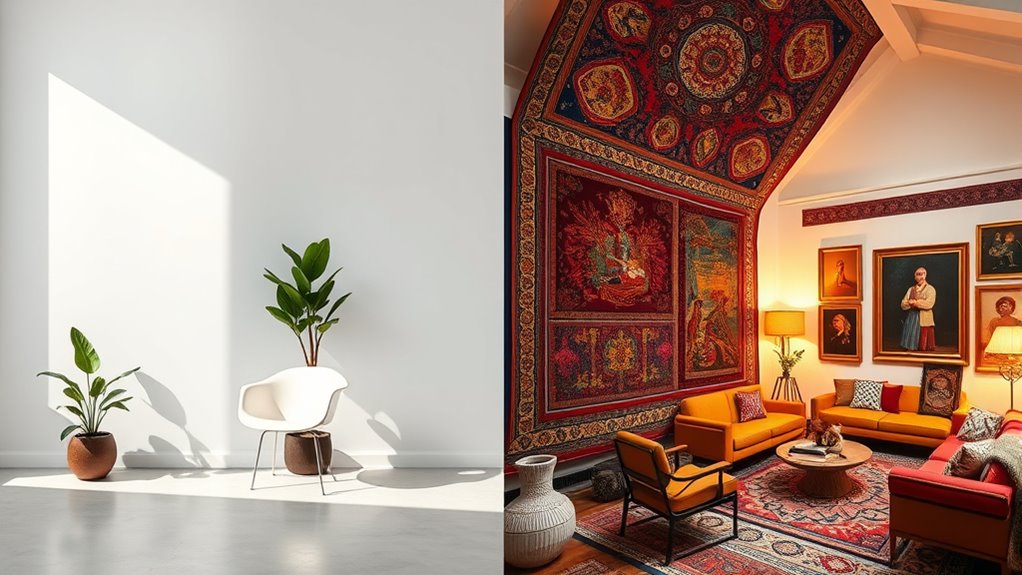 simple versus elaborate design