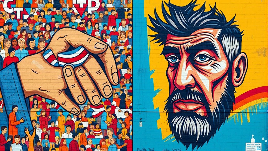 society reflects through art