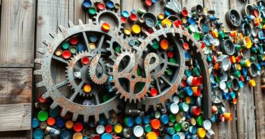 turning trash into art