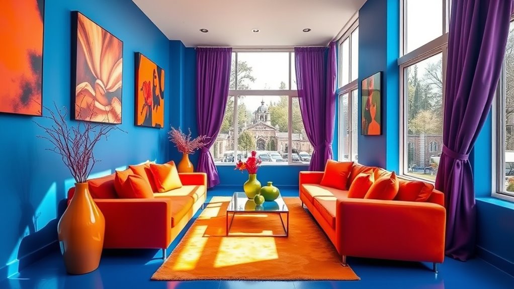 vibrant room color trends