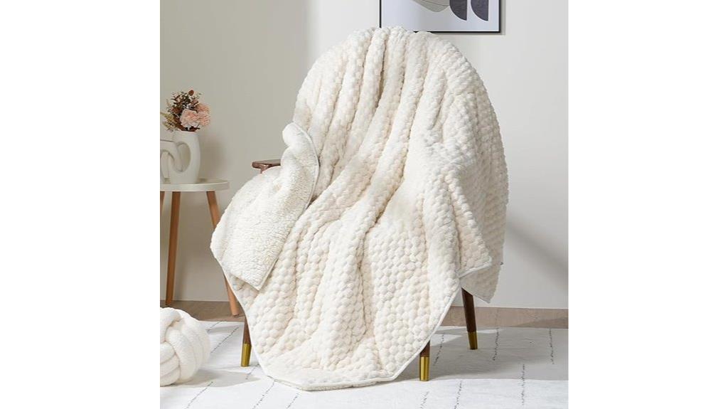 adult fleece weighted blanket