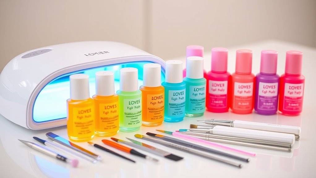 choosing beginner gel kits