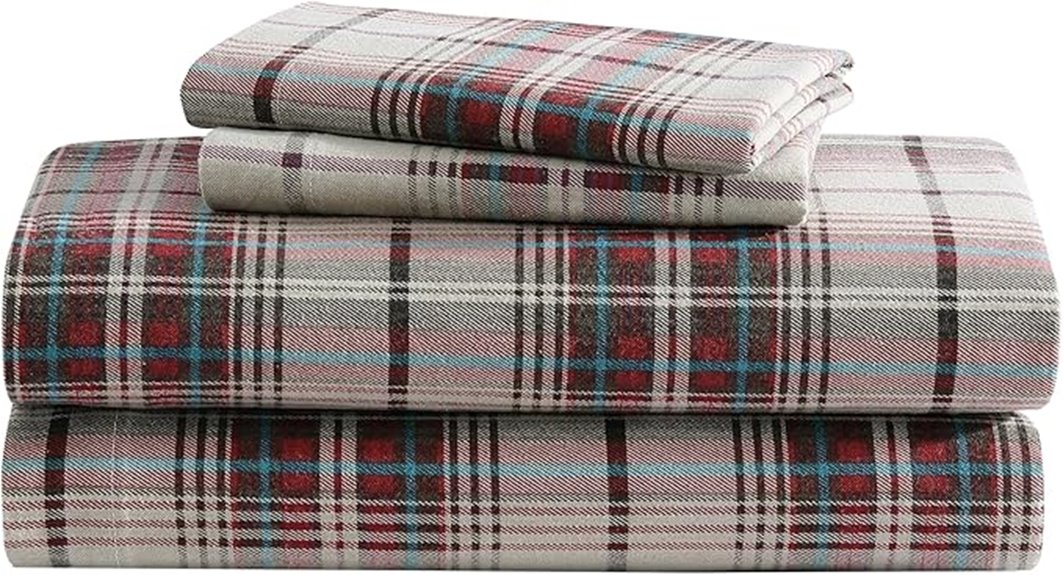 eddie bauer queen flannel sheets