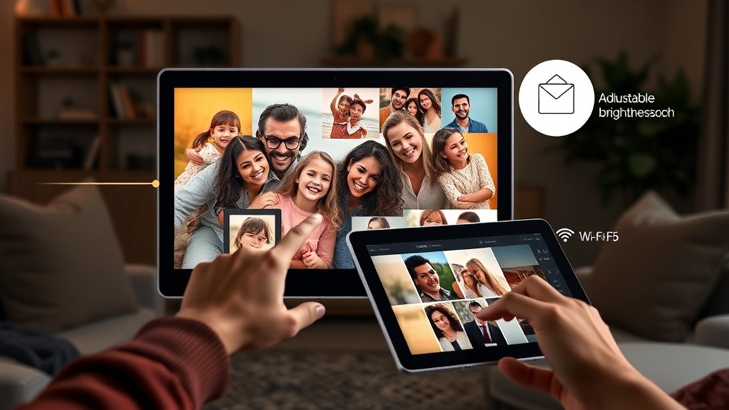 email photo sharing features