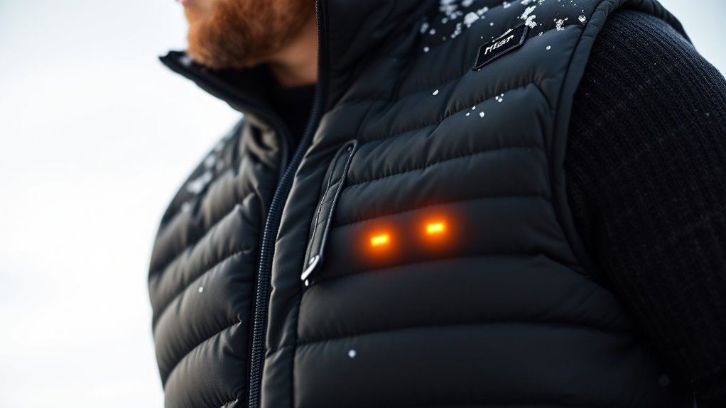 heating coverage and battery life