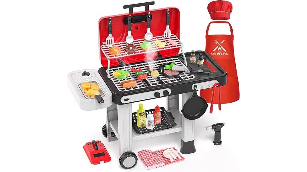 interactive play kitchen set