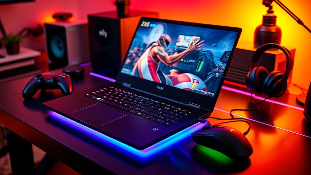 key gaming laptop features