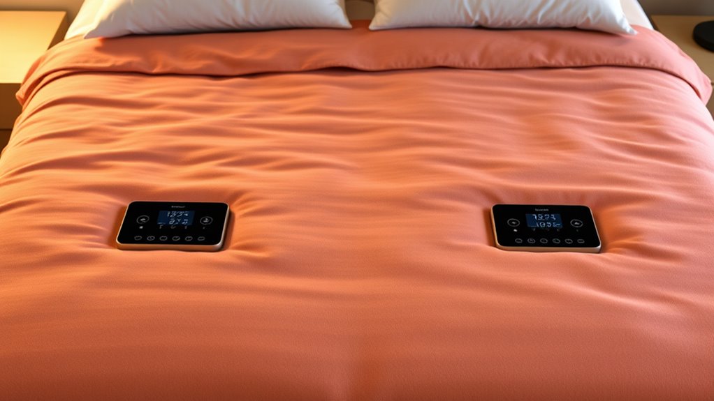 king size dual control features