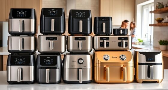 large family air fryers