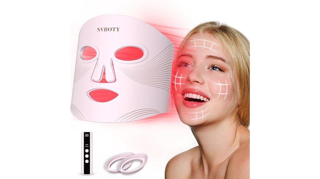 led face mask therapy