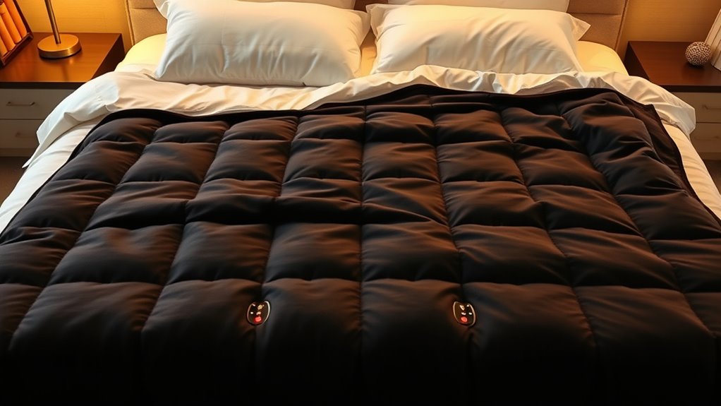 top king size electric blankets