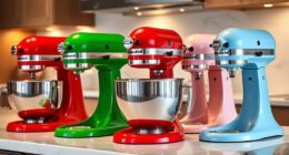 top kitchenaid mixer colors