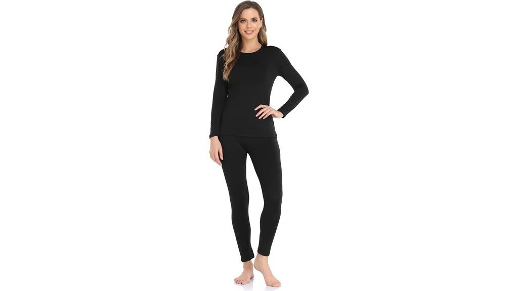 women s fleece lined thermal underwear